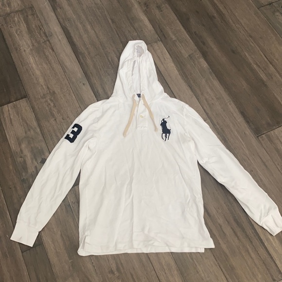 Polo Ralph Lauren Other - Polo Ralph Lauren Big Pony Hooded Pullover Shirt